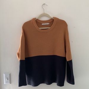 stitches and stripes, Size L Sweater. Never worn. Stitch Fix. Great quality!